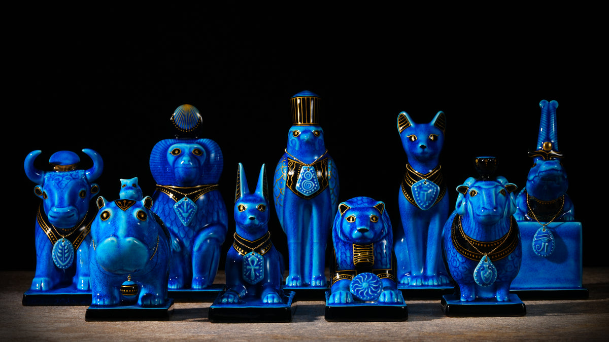 THE NINE GUARDIANS — A Pantheon in Cobalt and Gold