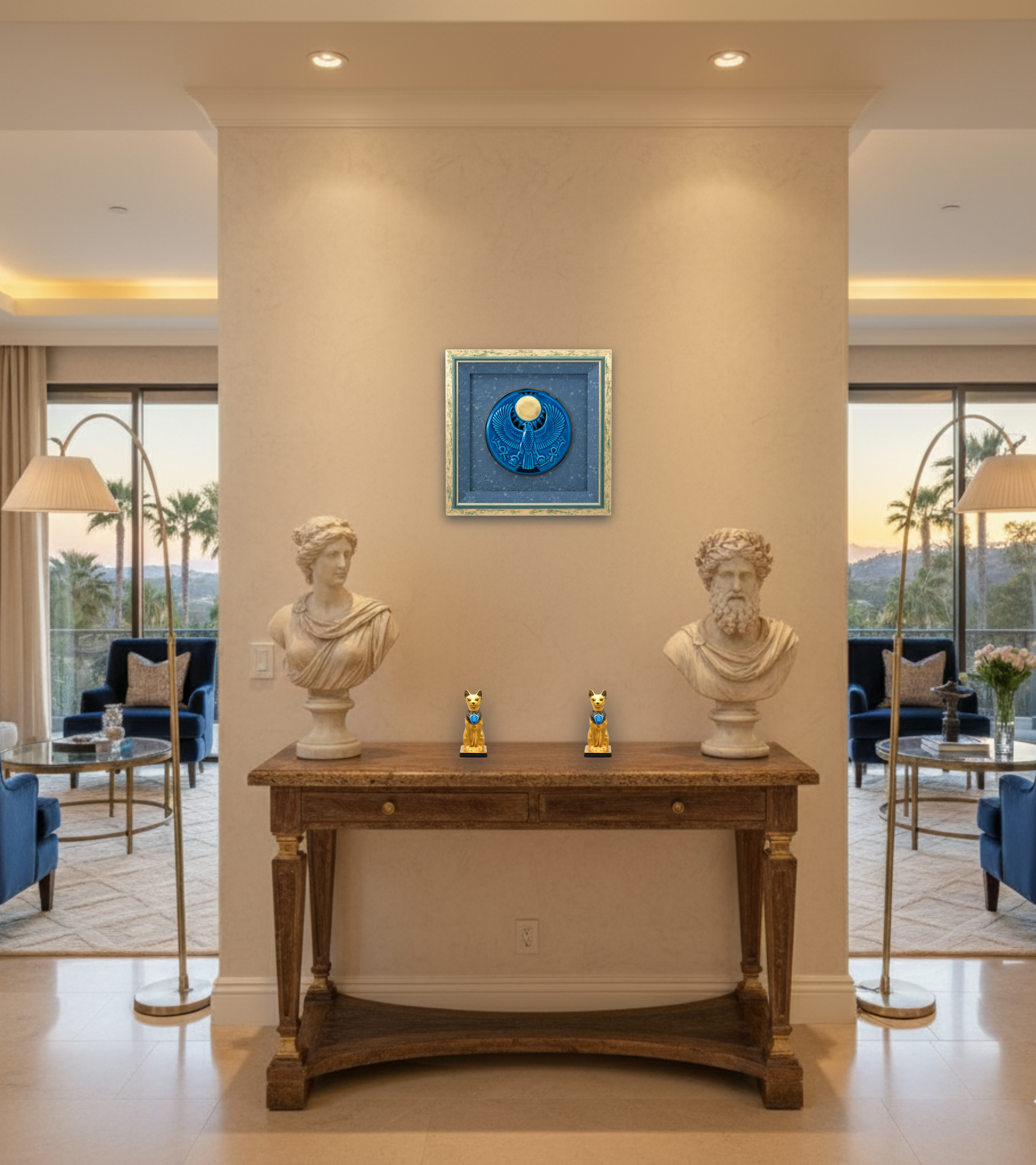 The Pantheon Collection: Ra, Anubis, & Bastet Commission