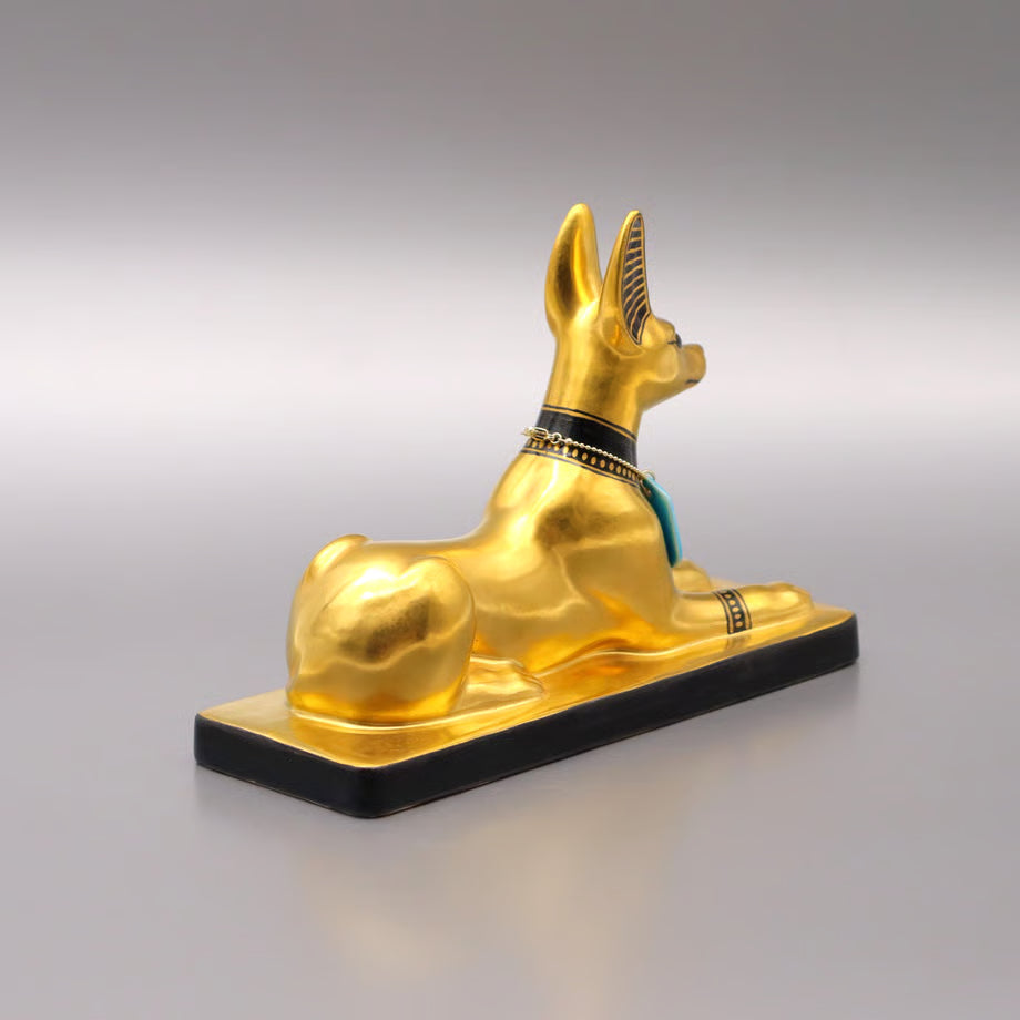 GOLDEN ANUBIS — Gilded Sentinel of the Sacred Realm