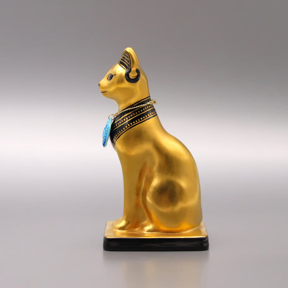 GOLDEN BASTET — Gilded Guardian of Radiant Balance and Presence