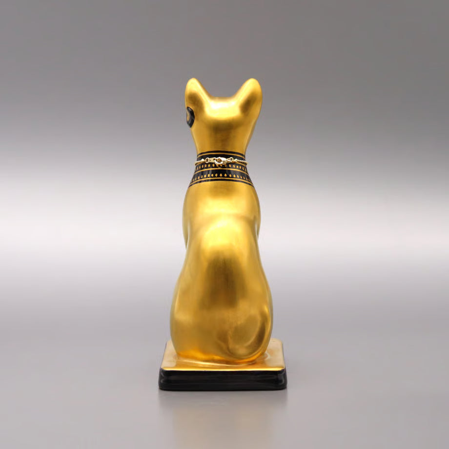 Golden Bastet: Gilded Guardian of Light and Grace