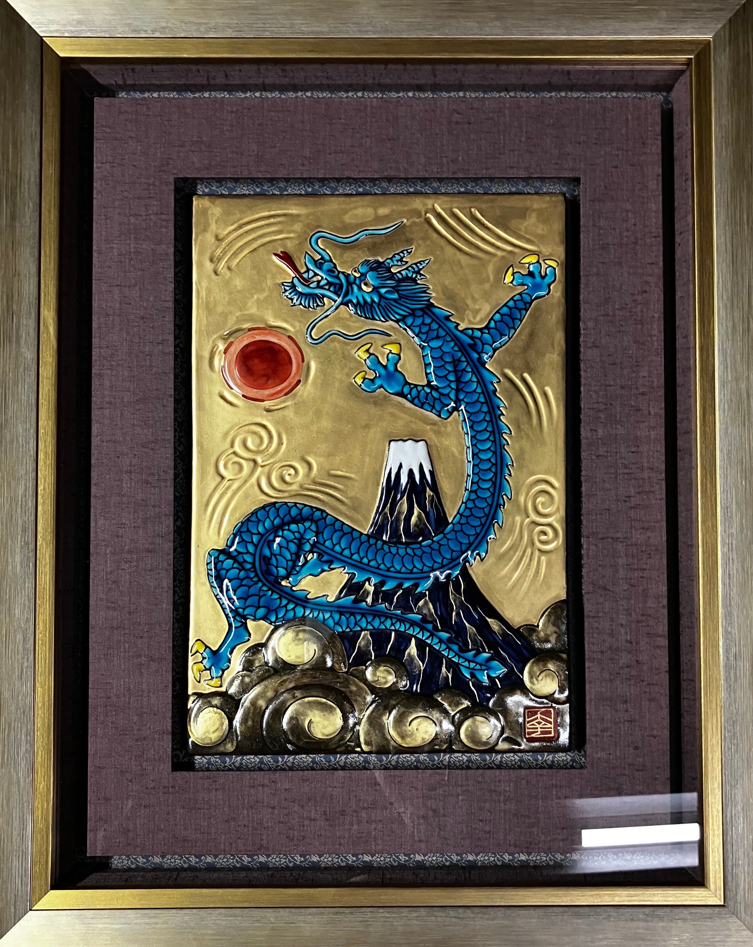 The Seiryū Azure Dragon Frame: A Commissioned Masterpiece of Japanese Heritage