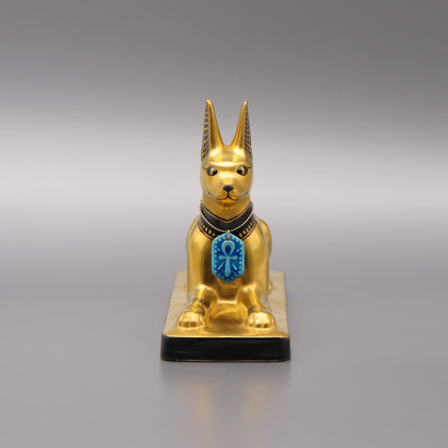 Golden Anubis: Gilded Sentinel of the Sacred Realm