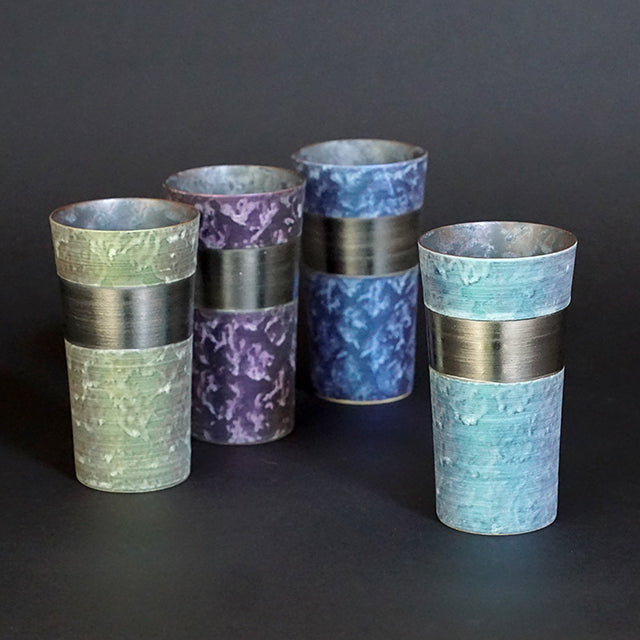 Lin Japan - Platinum Tumbler - Set of 4